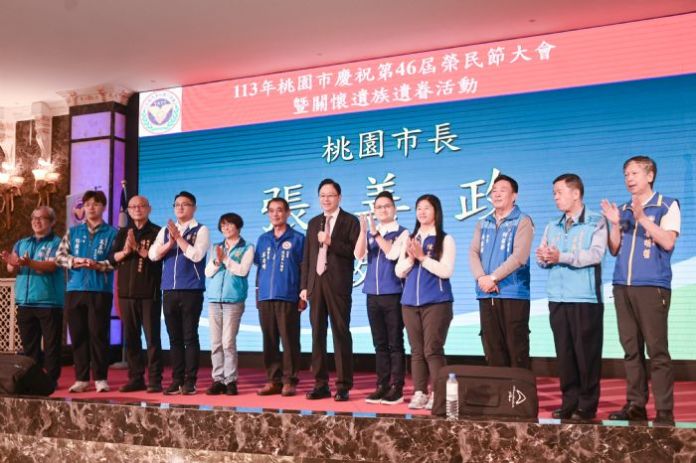 慶祝榮民節 張善政感謝退伍軍人為社會注入正能量 19 20241106143919951