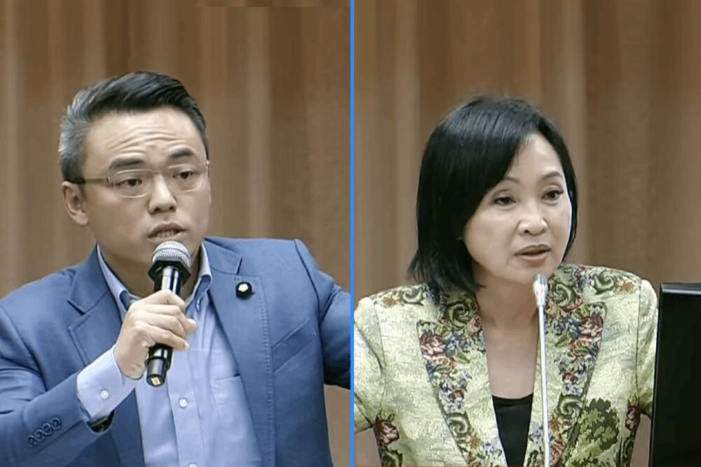 洪孟楷批買電子煙太容易 柯志恩質疑加味菸逾1200種難管 234 照片來源:立法院直播截圖