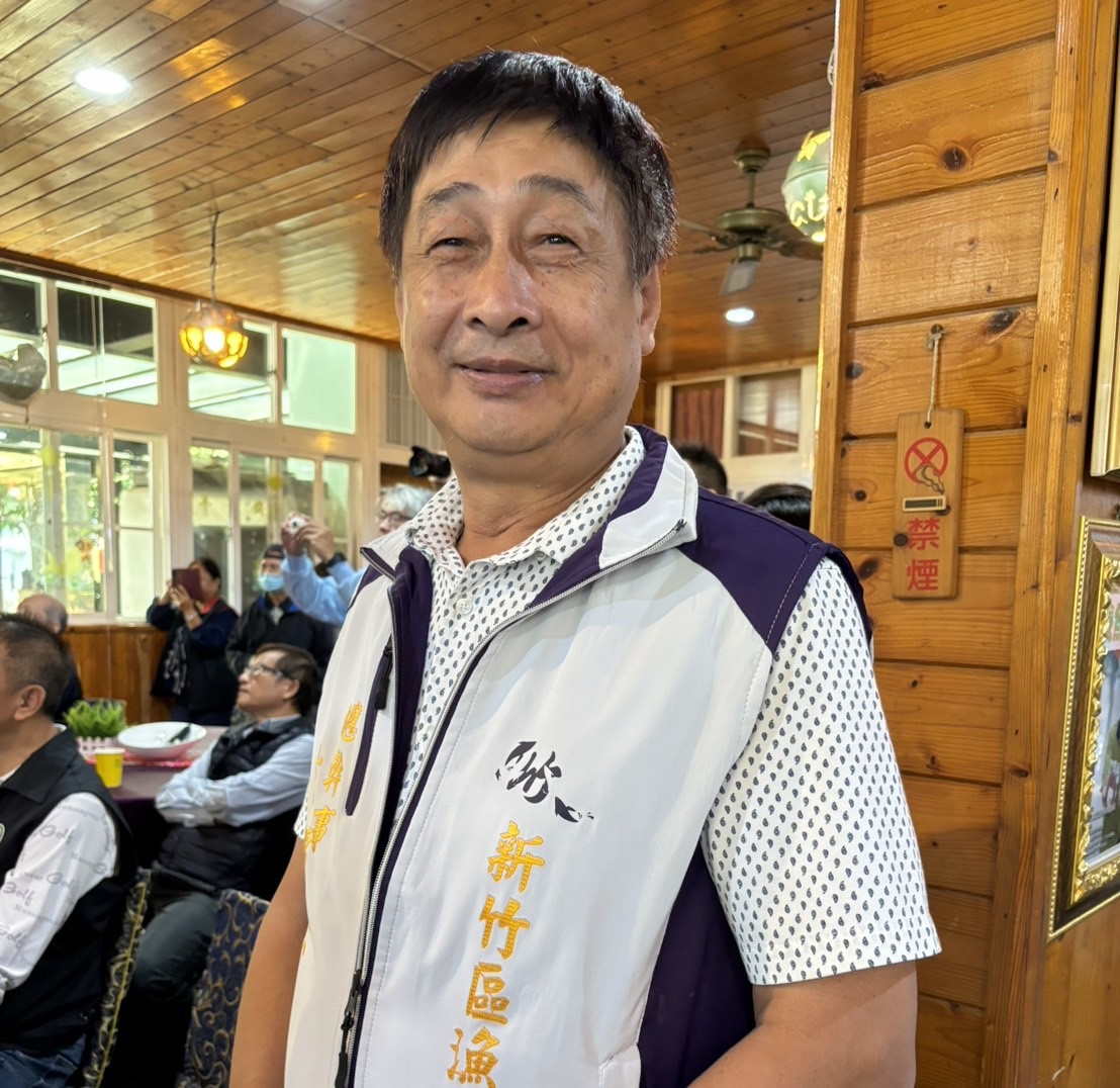 新竹區漁會總幹事童錦杰對今年度烏魚子品質相當有信心。