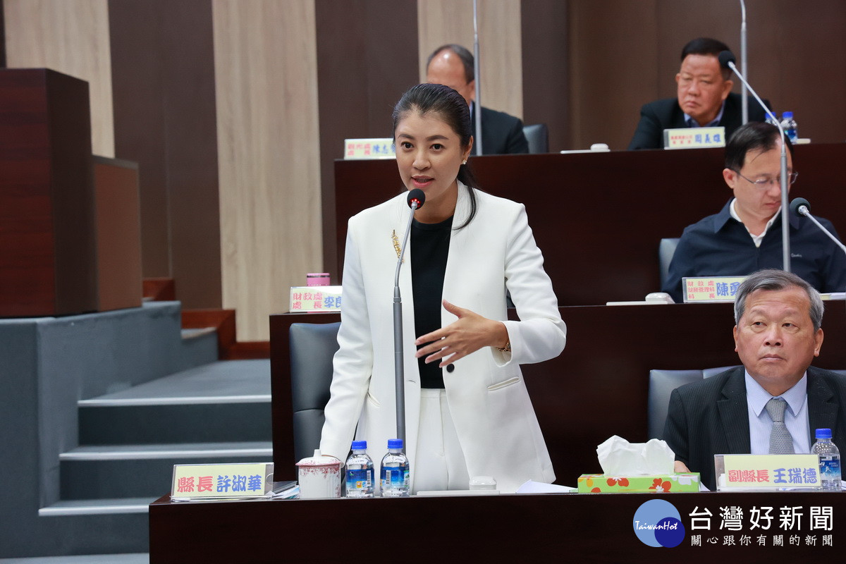 許縣長說會向民眾說清楚。（縣府提供）