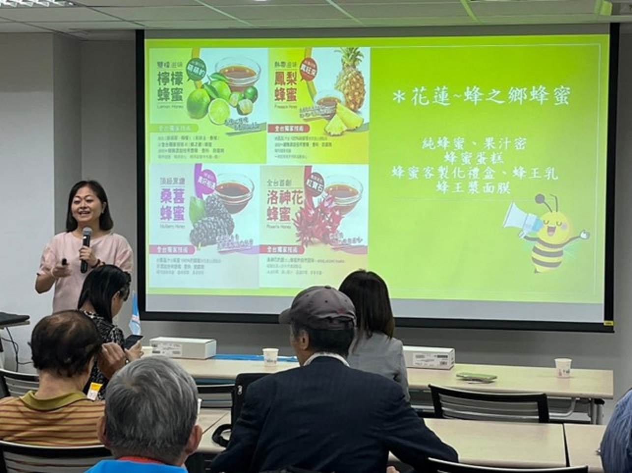 資工系所校友會會長陳國彰邀請伴手禮品牌 三愛商店 演講