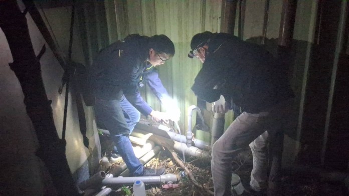 南祥橋大坑溪變泡泡河 桃園環保局揪出2洗衣業者偷排廢水 57 S 34357307 0