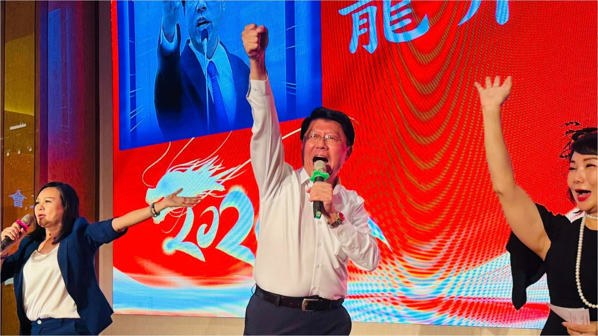 國民黨立委謝龍介8日爆料,最近會辦一個南部大咖。翻攝謝龍介臉書