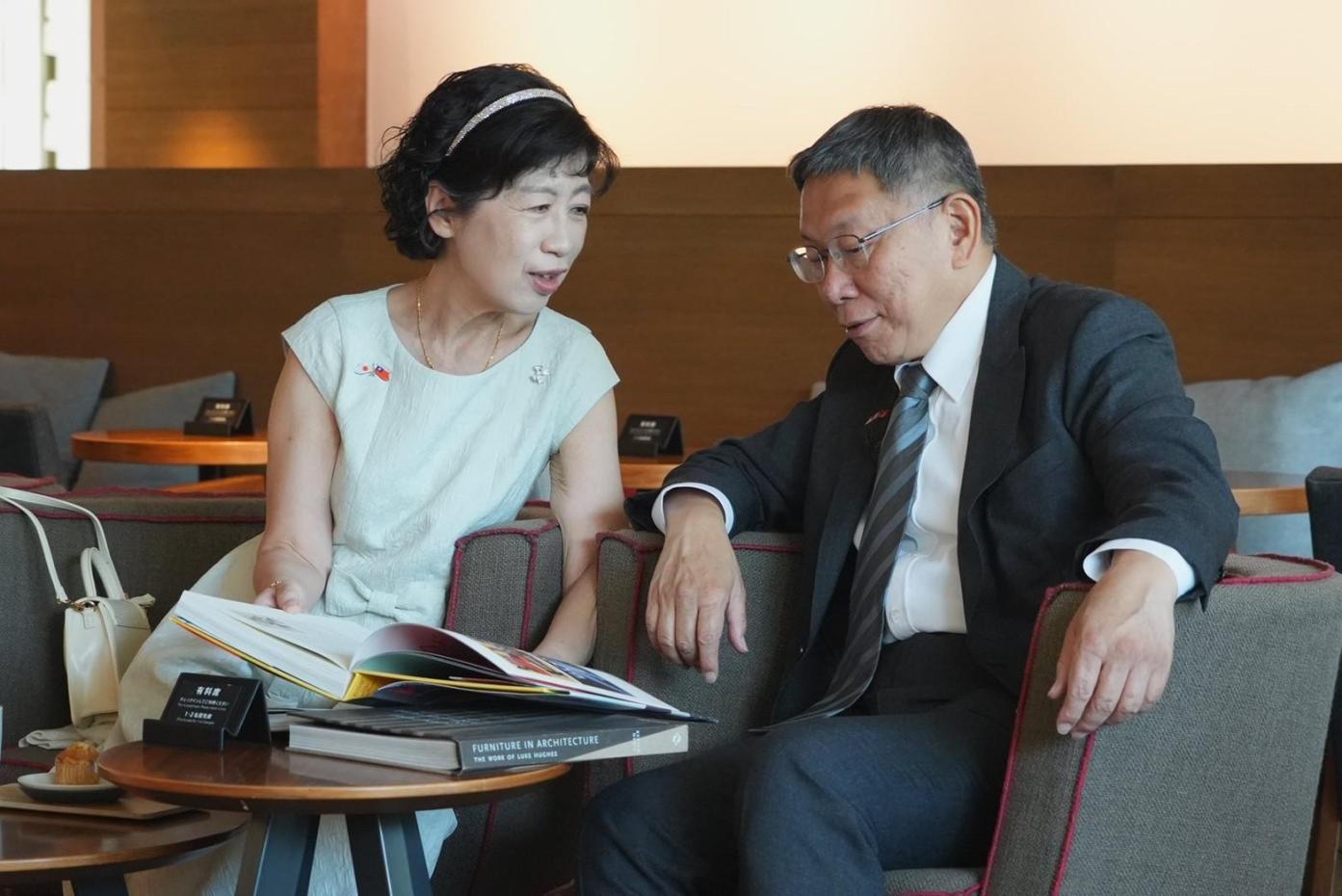 陳佩琪９日表示，把柯文哲說成一個見錢眼開、收受賄絡的貪污犯，根本是在羞辱他。翻攝陳佩琪臉書
