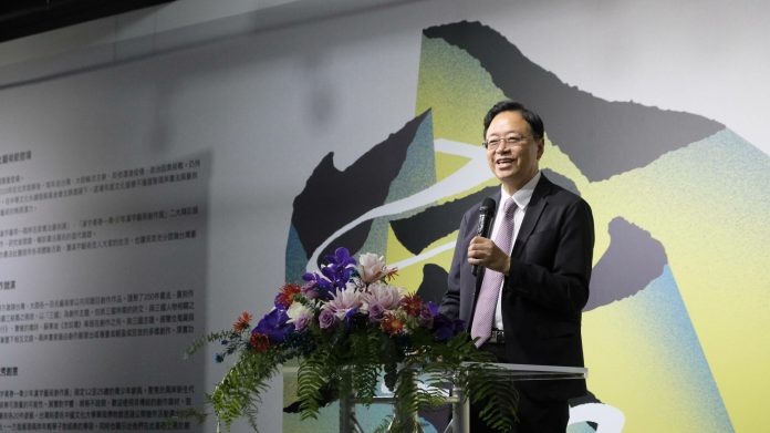 年度文化盛會!兩岸漢字文化藝術節桃園展演中心登場 75 桃園市市長張善政致詞 0 scaled