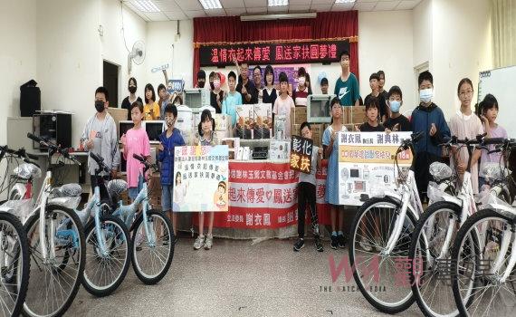 圓夢行動!立委謝衣鳳為偏鄉兒童捐助學習物品與心意