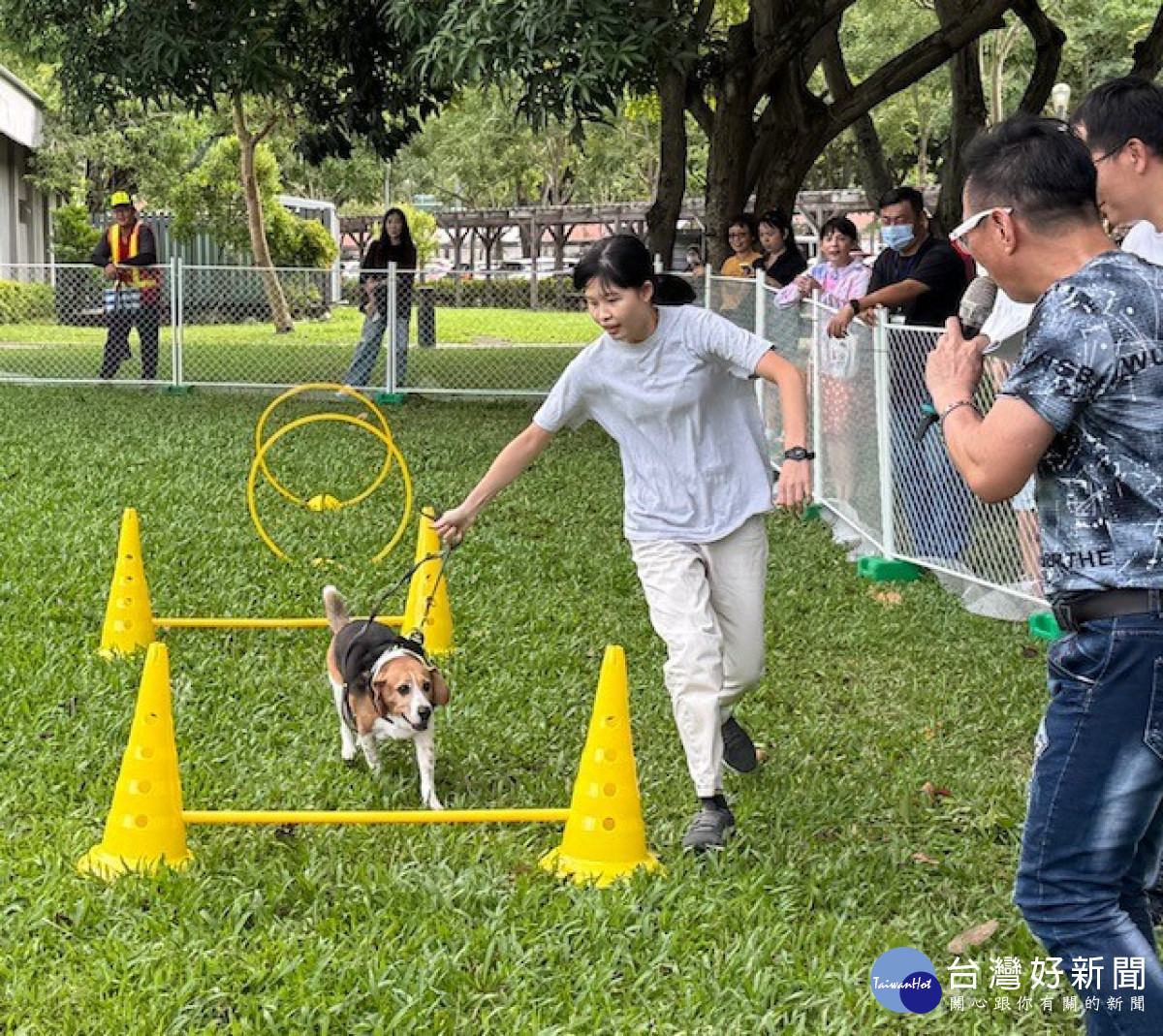 毛小孩大賽。林重鎣