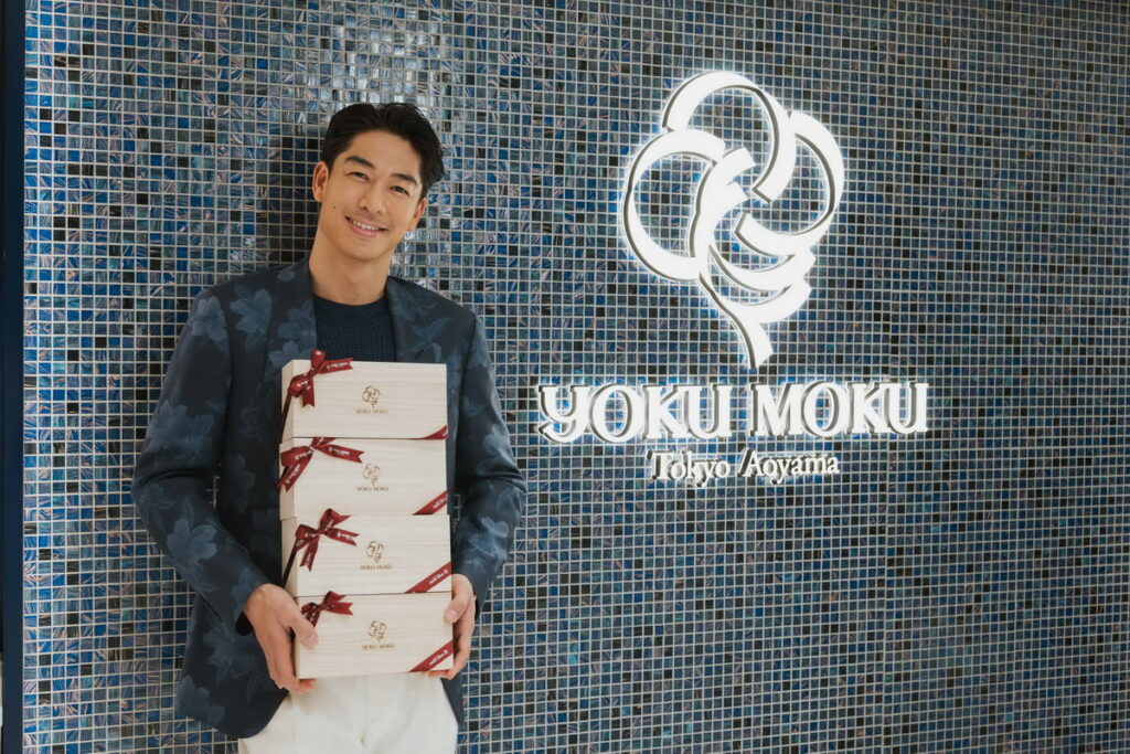YOKU MOUKU 台南女婿AKIRA為台南YOKU MOKU新光三越新天地門店擔任剪綵大使