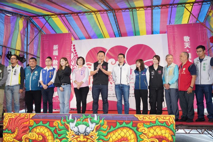 桃園三界爺文化祭熱鬧登場 蘇俊賓強調多元族群共融精神 20 7787 scaled