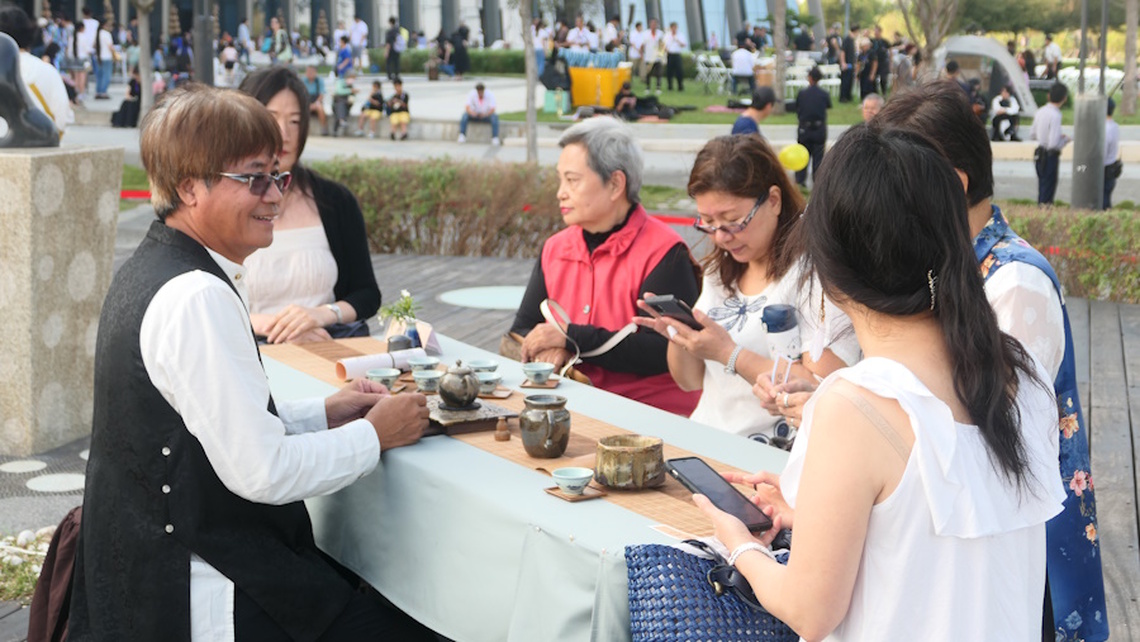 茶道花藝推廣協會到故宮南院辦展演 傳承茶筵美學