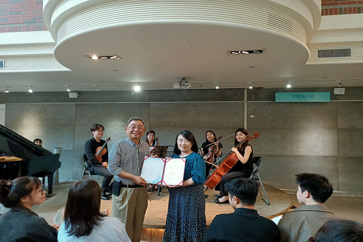 台鋼科大舉辦鋼琴五重奏音樂會 帶領師生踏上音樂環球之旅