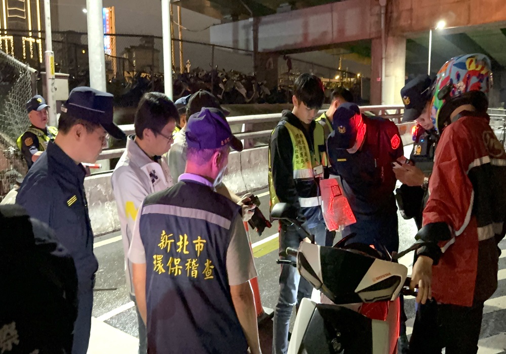 汐止「靖音」專案啟動 警環監協力打擊噪音車輛 226 248241111a09