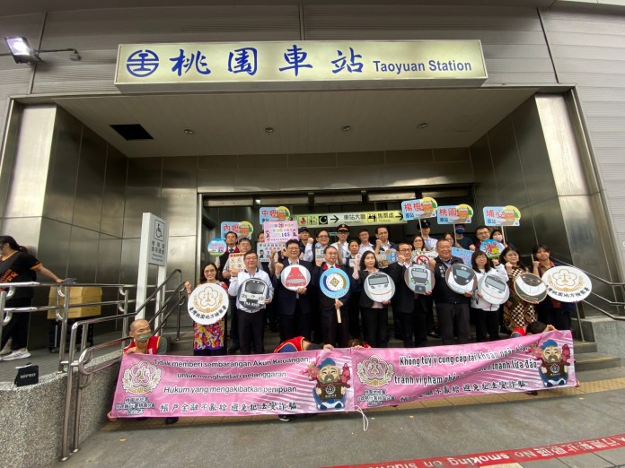 桃檢前進火車站宣導防詐觀念 守護新住民、移工財產安全 16 S 117276722 0