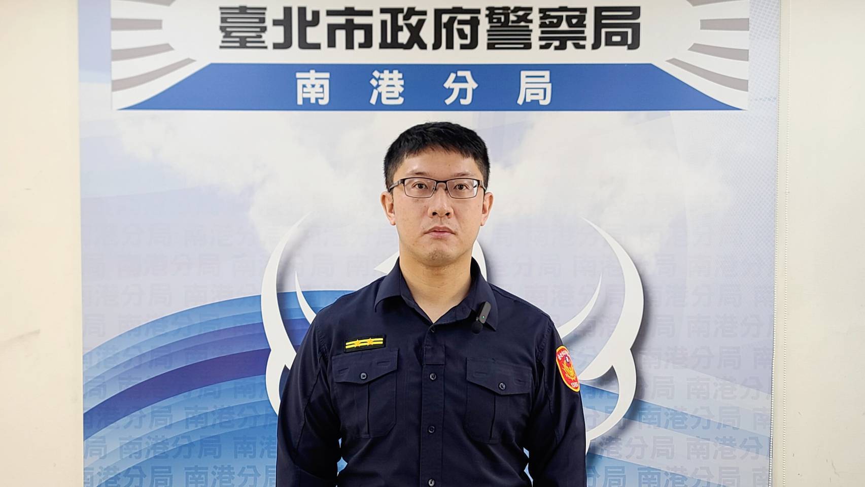 玉成所所長羅俊民說明。(記者薛秀蓮翻攝)