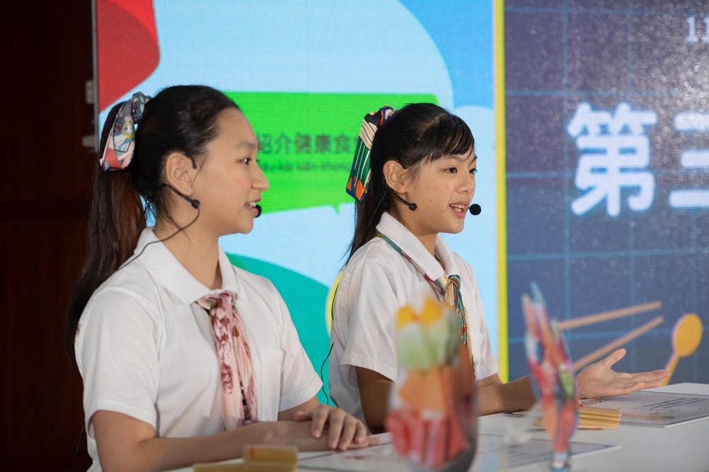 第三屆健康飲食小主播。(圖/教育部國教署提供)