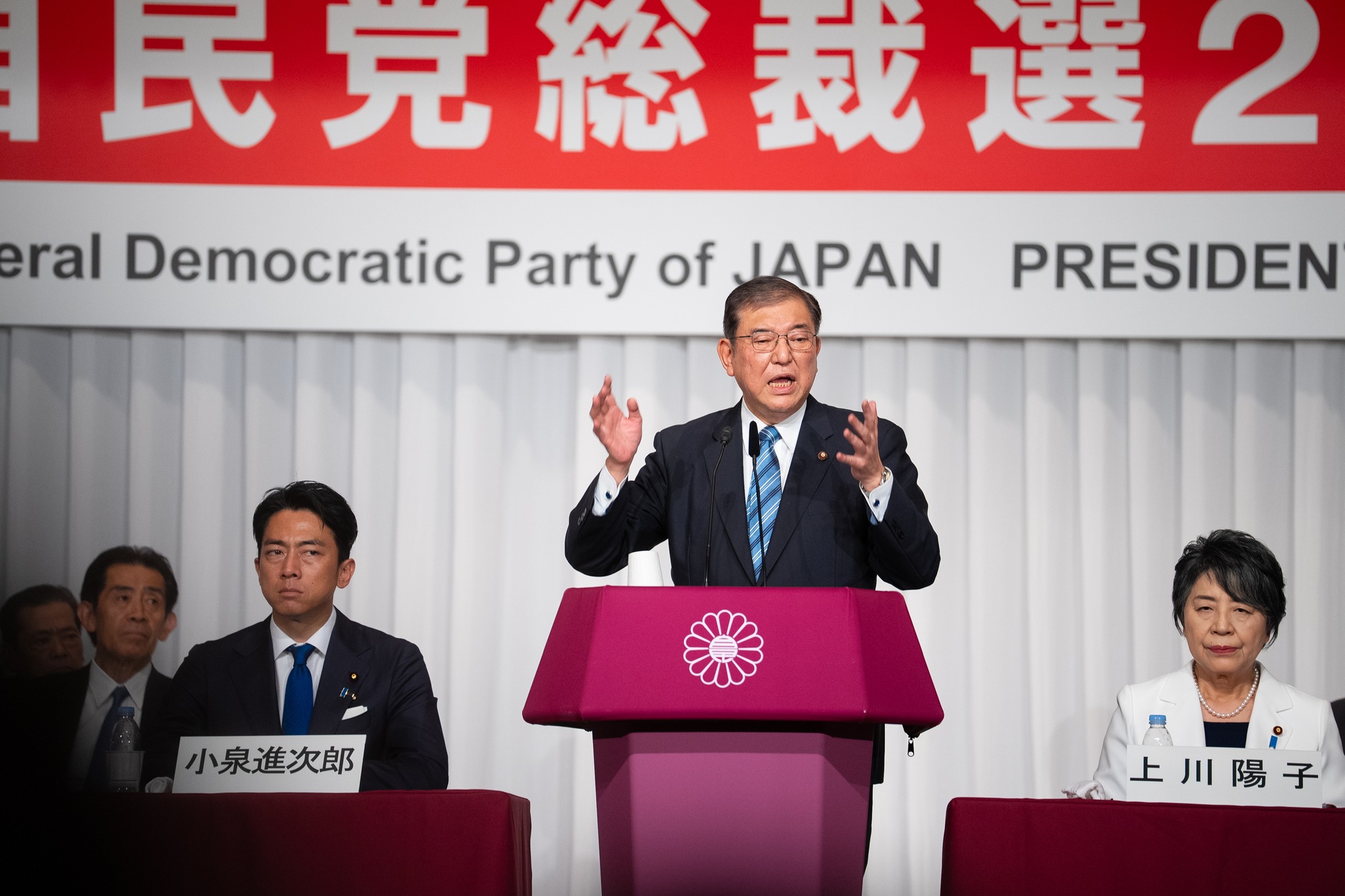 自民黨黨魁石破茂11日經二輪投票,當選日本第103任首相。圖/取自石破茂臉書