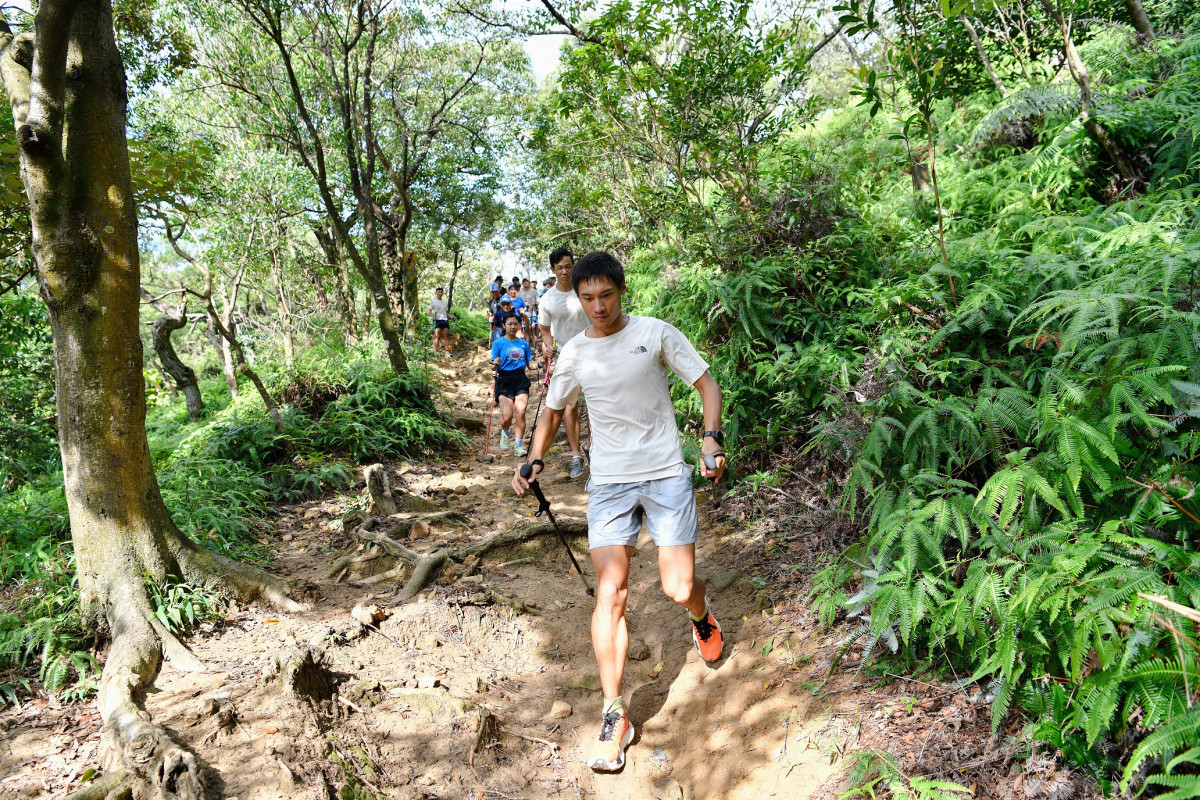 丹鳳山風景優美且多為原始野徑,是江晏慶十分推薦的臺北郊山越野跑路線。(攝影/李智為)