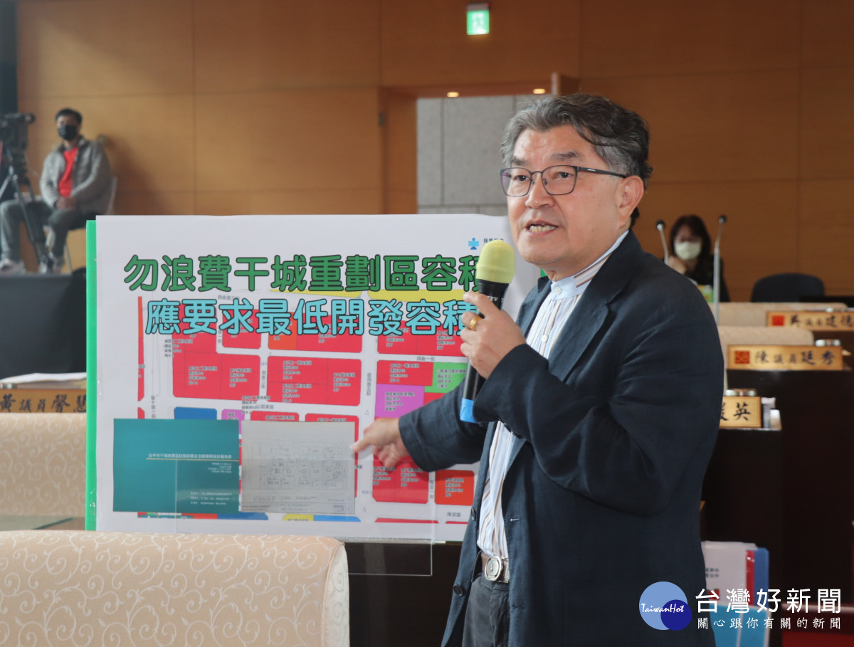 設定地上權開發樣態 李中呼籲都發局應有最少開發容積限制
