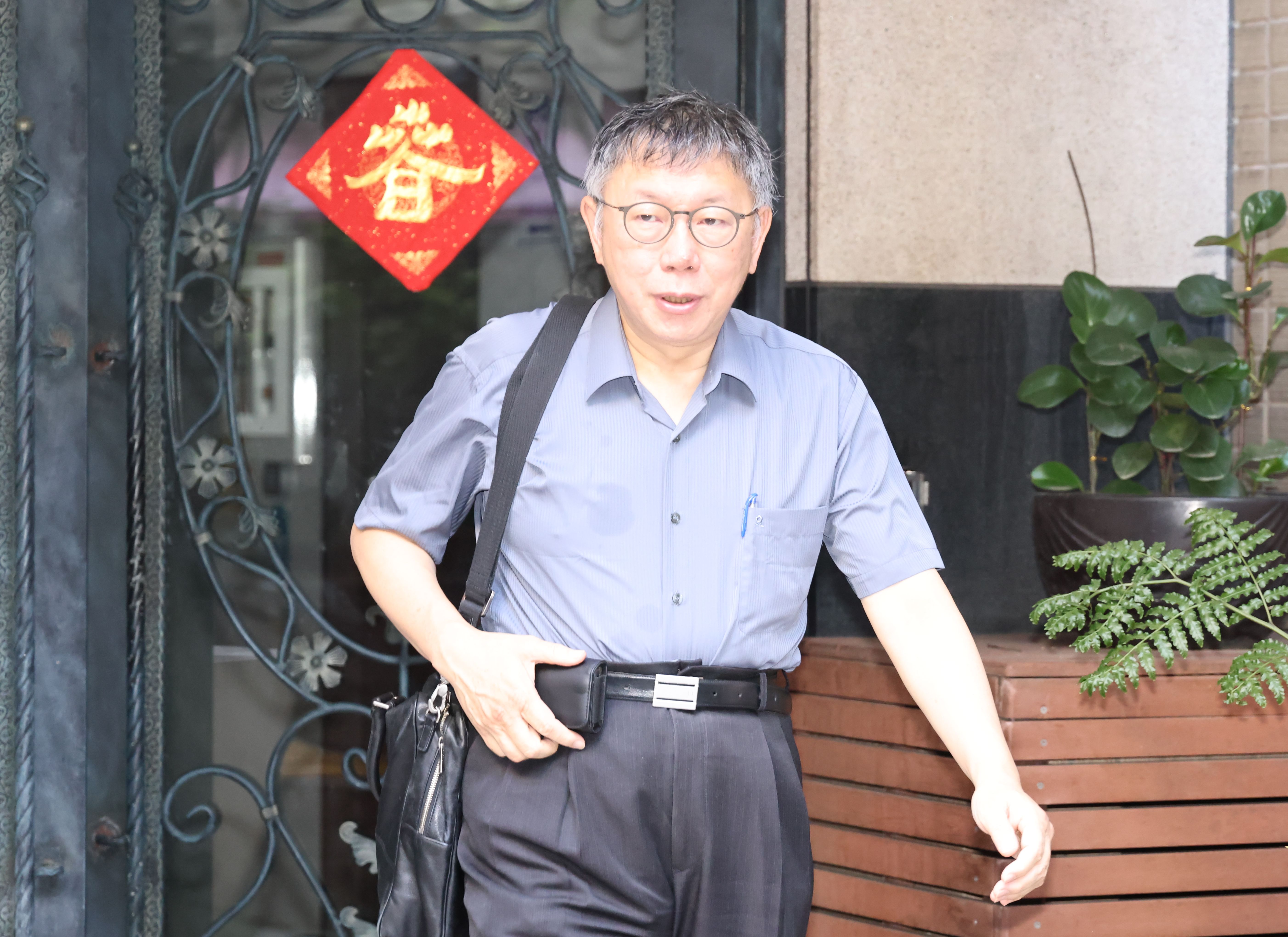 柯文哲(圖)遭資深媒體人璩美鳳指控,涉性騷又不道歉。資料照片/林啟弘攝