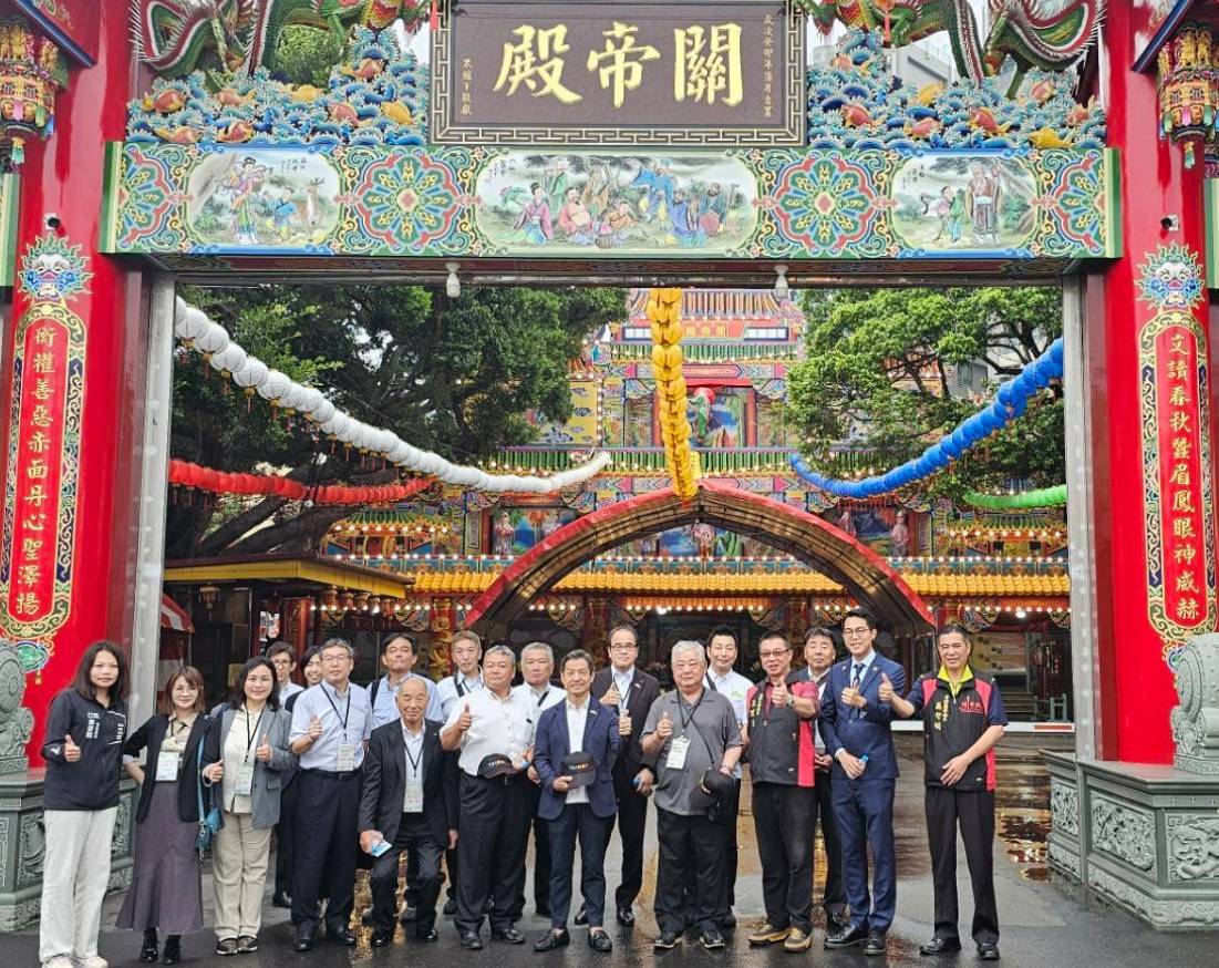 ▲菊池市代表團遊台南 李宗霖議員熱情作陪。(圖/市議員李宗霖服務處提供)