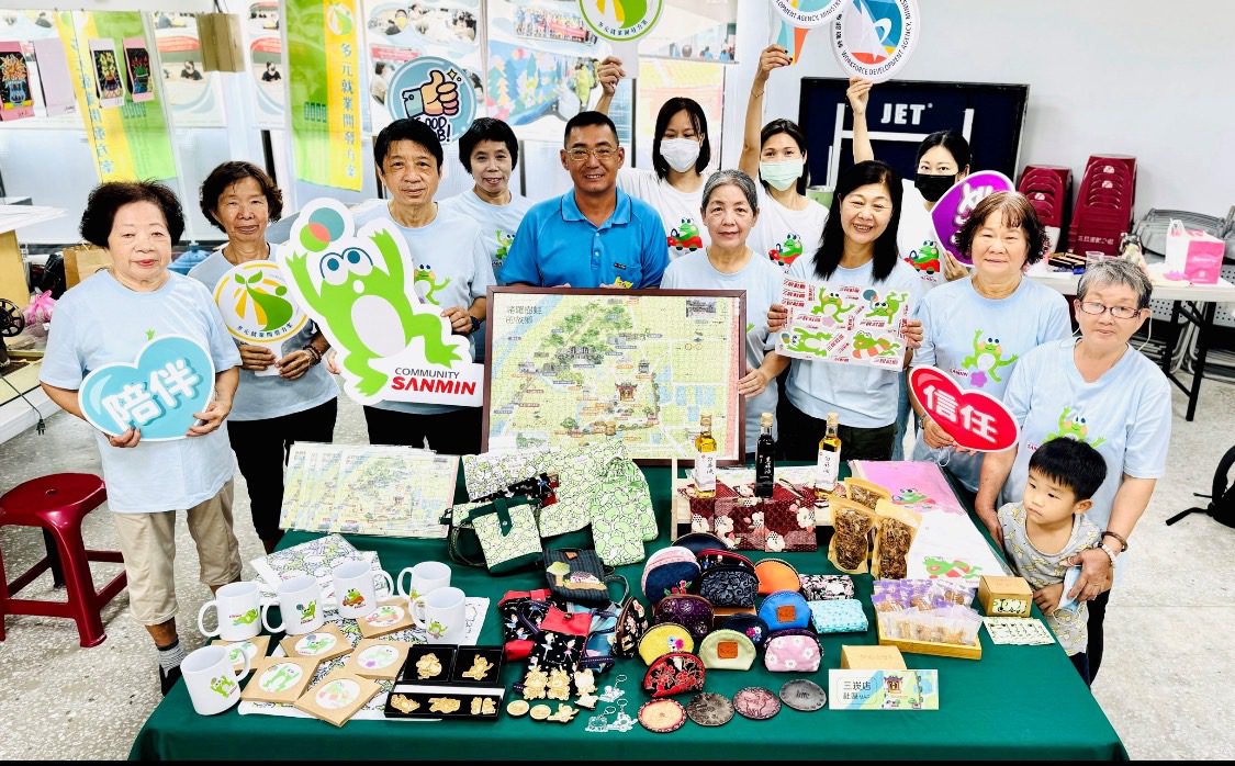 生態導覽、在地美食通通對「蛙」來！ 勞動部多元培力永康三民社區 打造都市綠洲