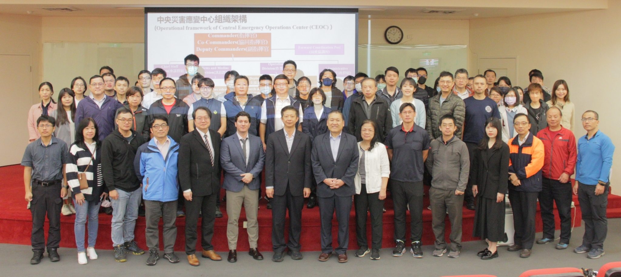 北區首場應變中心訓練基隆海大舉辦 百位防災專家齊力提升應變效能 北區首場應變中心訓練基隆海大舉辦 百位防災專家齊力提升應變效能
