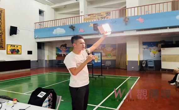 埔心國小百年校慶二部曲 廖松圳校長邀請溜溜球冠軍楊元慶談立志做街頭藝人的完夢