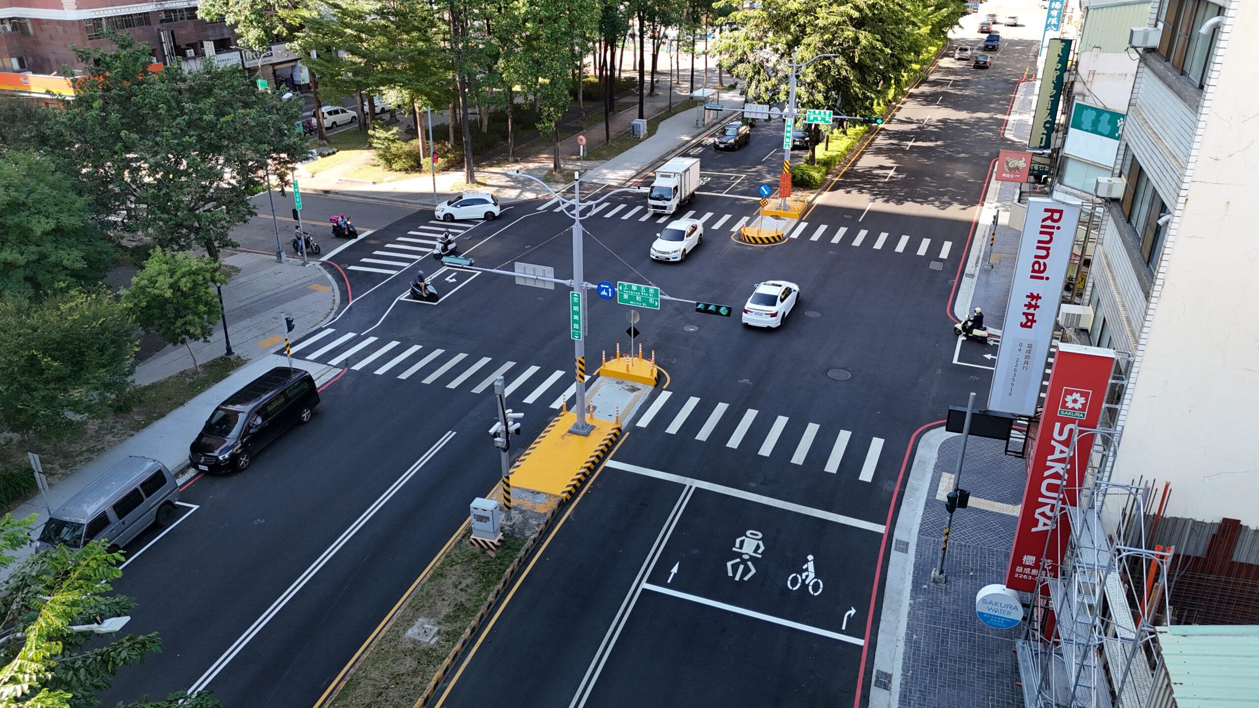忠明南路用路環境大改造 學區師生、里民齊讚賞! 忠明南路用路環境大改造 學區師生、里民齊讚賞!
