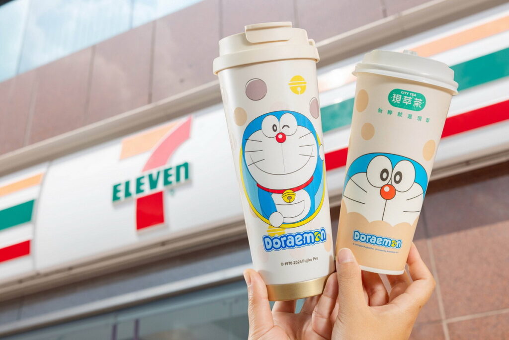 第二波活動自 11月27日起開跑，購買2杯CITY TEA飲品享優惠還可加價購限量哆啦A夢周邊商品