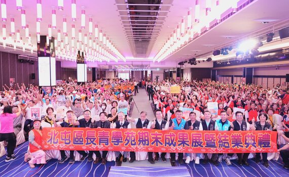 中市北屯長青結業首播高齡道安宣導 提醒樂齡也要注意道安