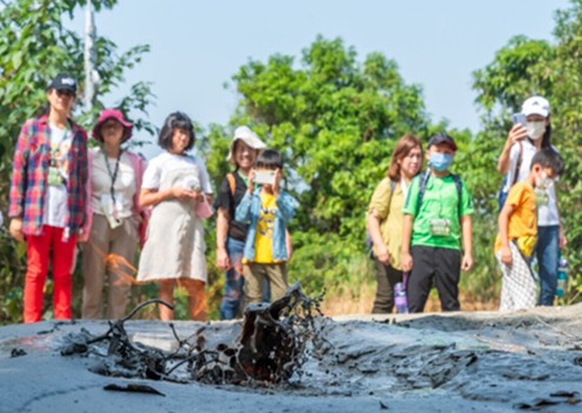 編寫3套教案 高市府農業局帶你認識   全國最豐富的「泥火山家族」