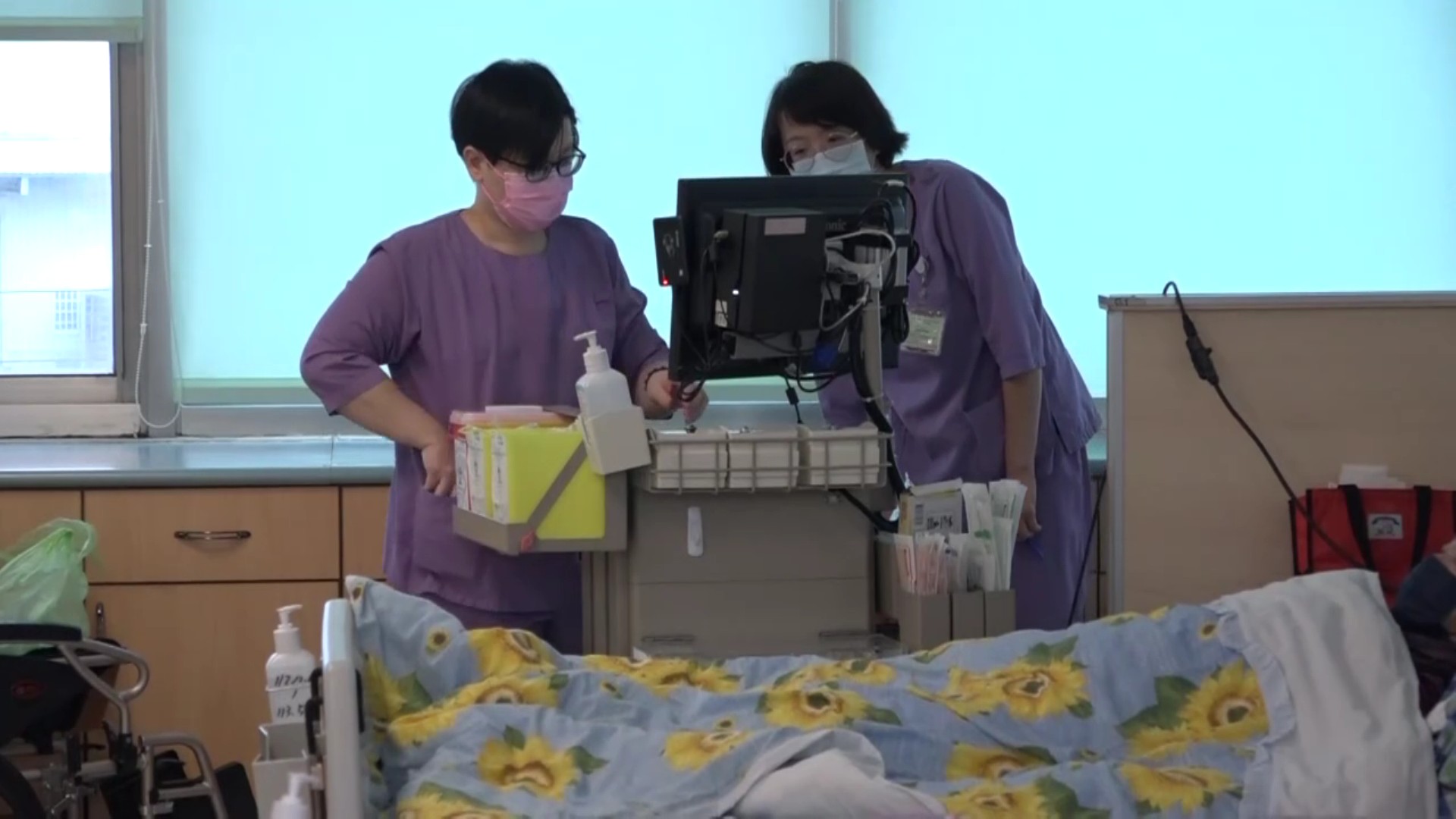 ▲林先生在退休後因生活作息失調，健康狀況急轉直下，不僅血糖失控、腎病變，最終還診斷出罹患多發性骨髓瘤。（彰化醫院提供）