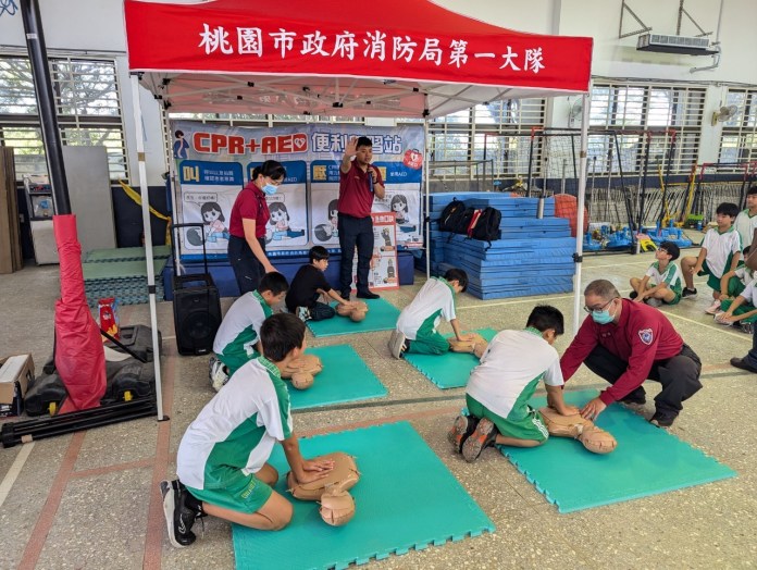 桃消茄苳分隊前進校園 自創歌曲生動宣導防災知識 67 123465