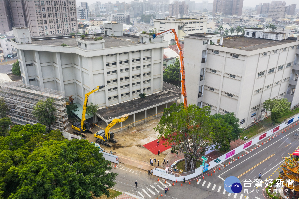 嘉義市舊嘉義菸葉廠一期升級工程今(15日)天正式啟動/嘉義市府提供