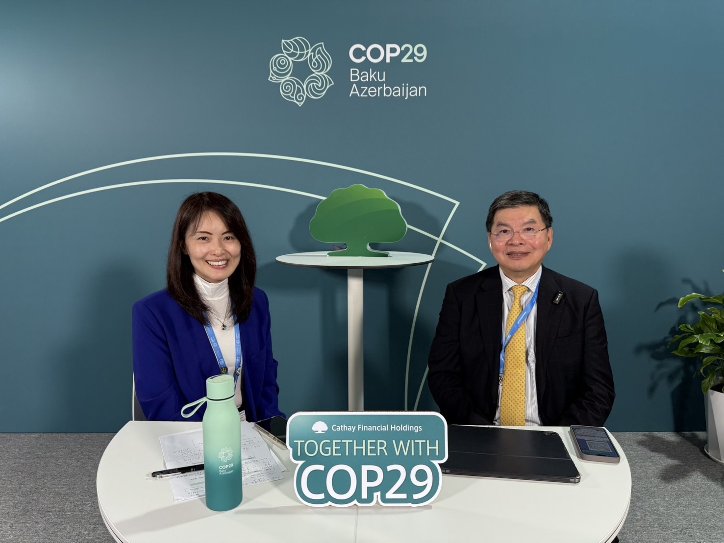 保險可理賠碳權嗎?COP29重點快速掌握 國泰金李長庚越洋分享現場觀察