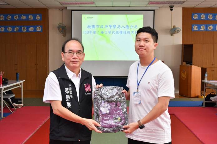 八德警分局召集替代役男 強化民防演訓提升治安能力 57 698091 0