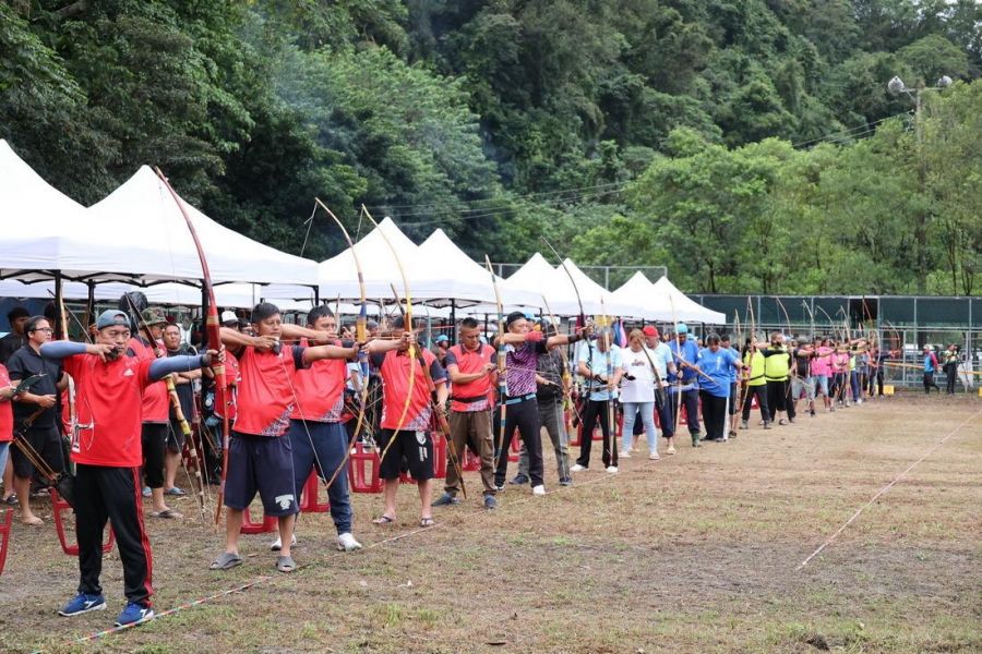 2024信義鄉傳統射箭賽 許淑華力挺原民運動