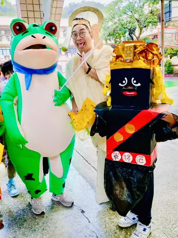 基隆長興國小孩子傳承創新 結合環保創作范將軍