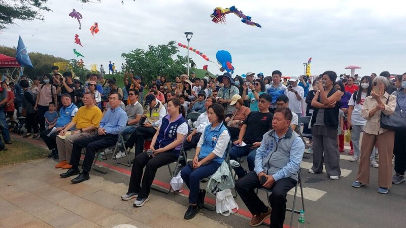 圖文:2024金門國際風箏節全家親子同樂 在烈嶼習山湖感受愉悅的週末放鬆氛圍。