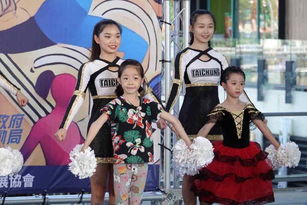 ▲臺中體育表演會網羅各種新潮的運動表演形式，串聯不同族群、不同表演藝術風格，內容豐富多元。（台中市運動局提供）