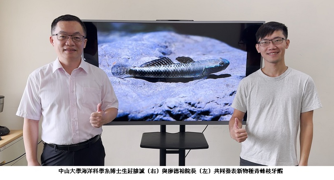 發現新物種!罕見鰕虎魚現蹤獨流溪 中山大學籲保育棲地