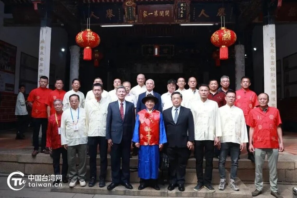 王金平回福建白礁村祭祖 傳承中華民族慎終追遠美德