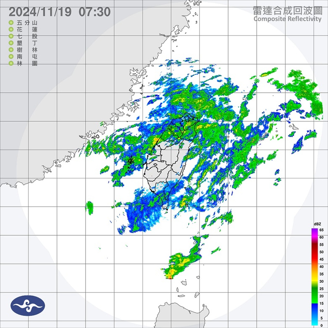 週二北東濕涼低溫下探16度 中南部日夜溫差大