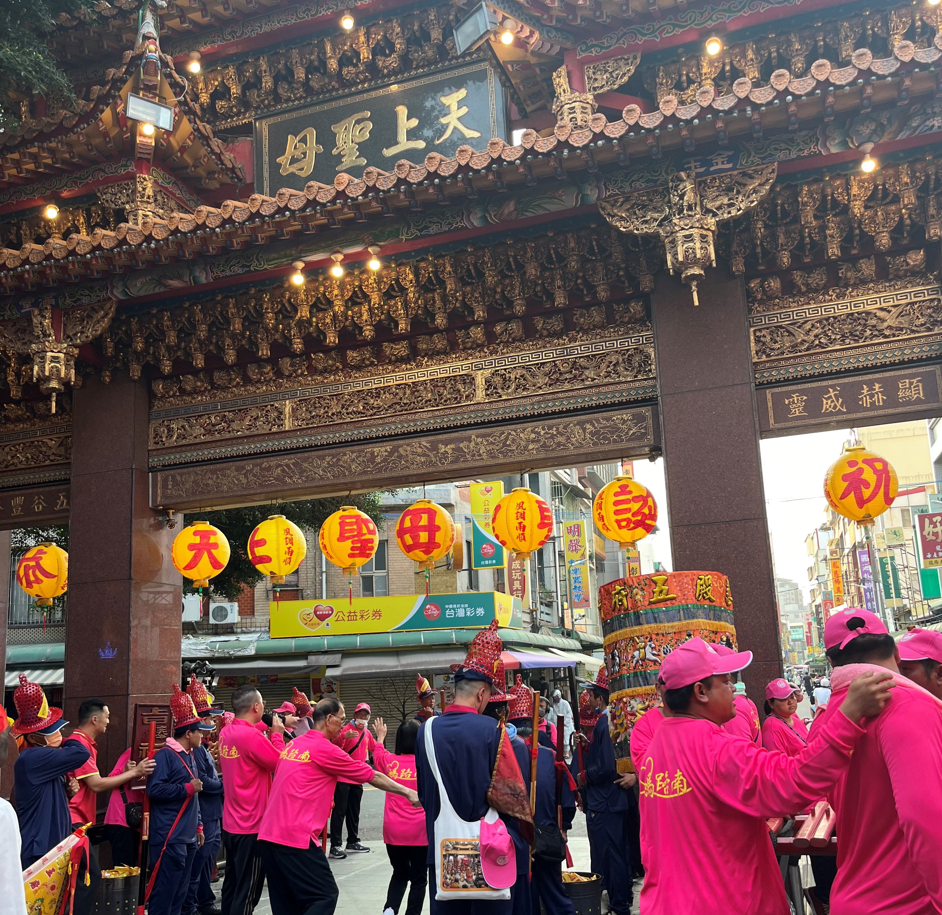 ▲圖鳳邑雙慈殿,俗稱「鳳山媽祖廟」,為鳳山信仰中心(記者吳門鍵攝)