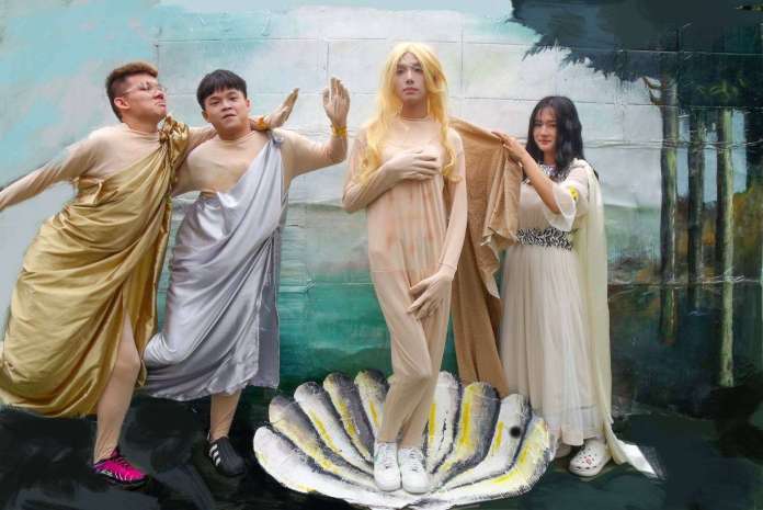 南崁高中校慶創意驚艷全場!高三美術班「畫布之外」再現西洋名畫 89 wp 17319326737654826981728366802862
