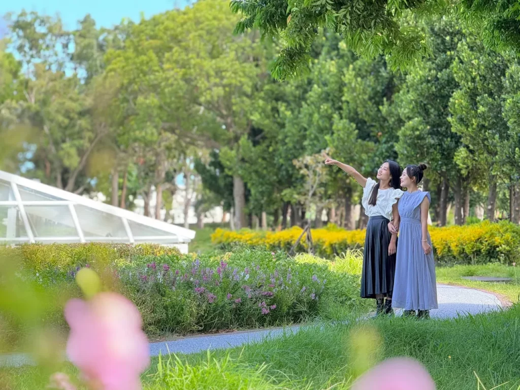 【福容花蓮店】知卡宣綠森林親水公園 呼吸植物散發出來的芬多精