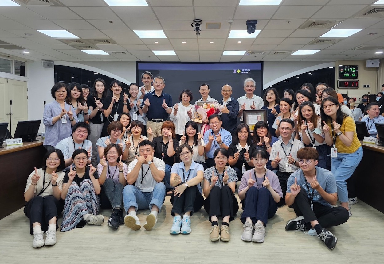 ▲嘉義市交通部獲交通安全教育第二組第二名榮耀。(圖/嘉義市政府提供)
