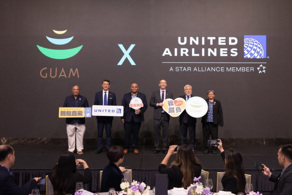 關島觀光局攜手聯合航空正式宣布自2025年4月2日起,開通台北至關島的直航服務