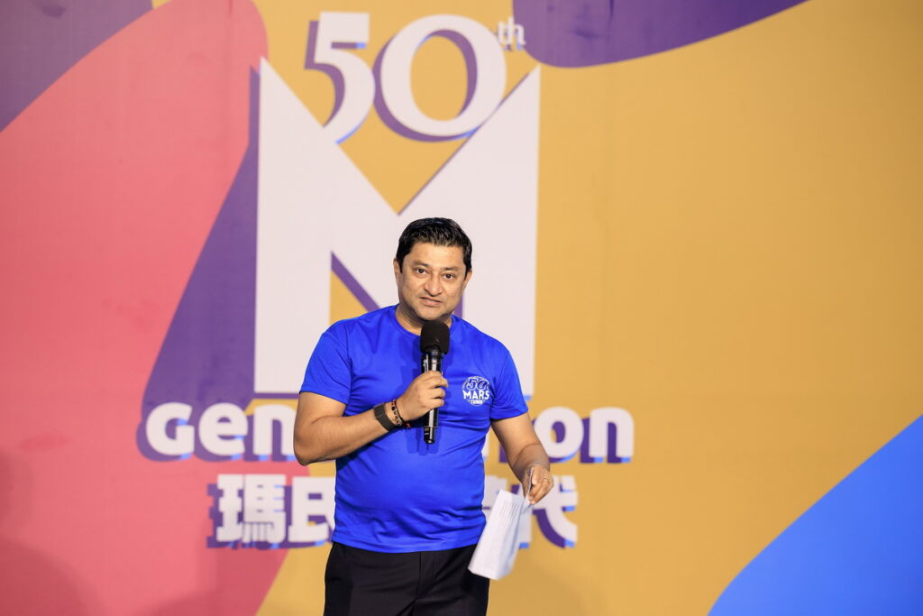 瑪氏箭牌亞洲區總經理 Kalpesh R Parmar 來台共同慶祝台灣瑪氏 50 周年里程碑。