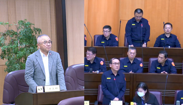 徐玉樹為桃警民防團隊請命 籲添購執勤雨衣 52 gsw56f5